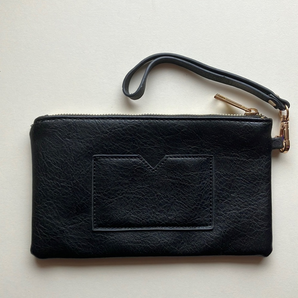 Black Wristlet Clutch